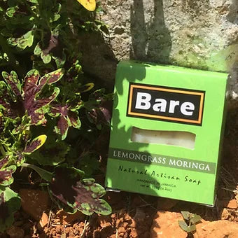 Bare Lemongrass Moringa Soap