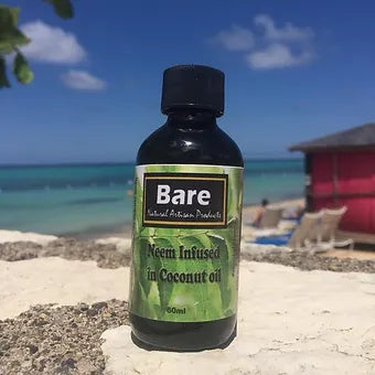 Bare Neem infused in coconut oil